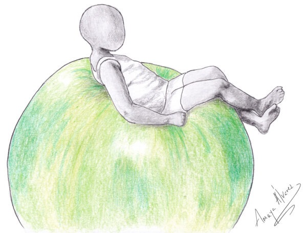 Sobre la manzana 2